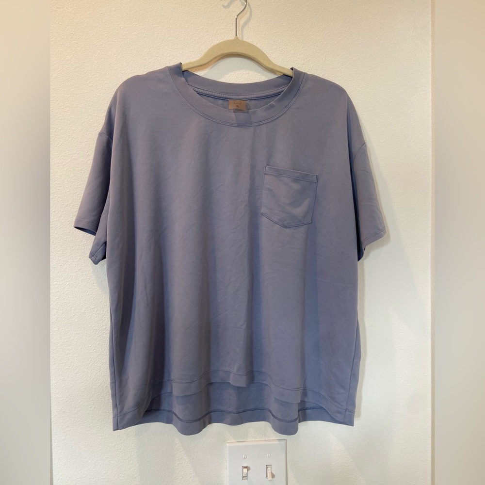 Calia Sandwash Tee in Pearl Gray Size XL